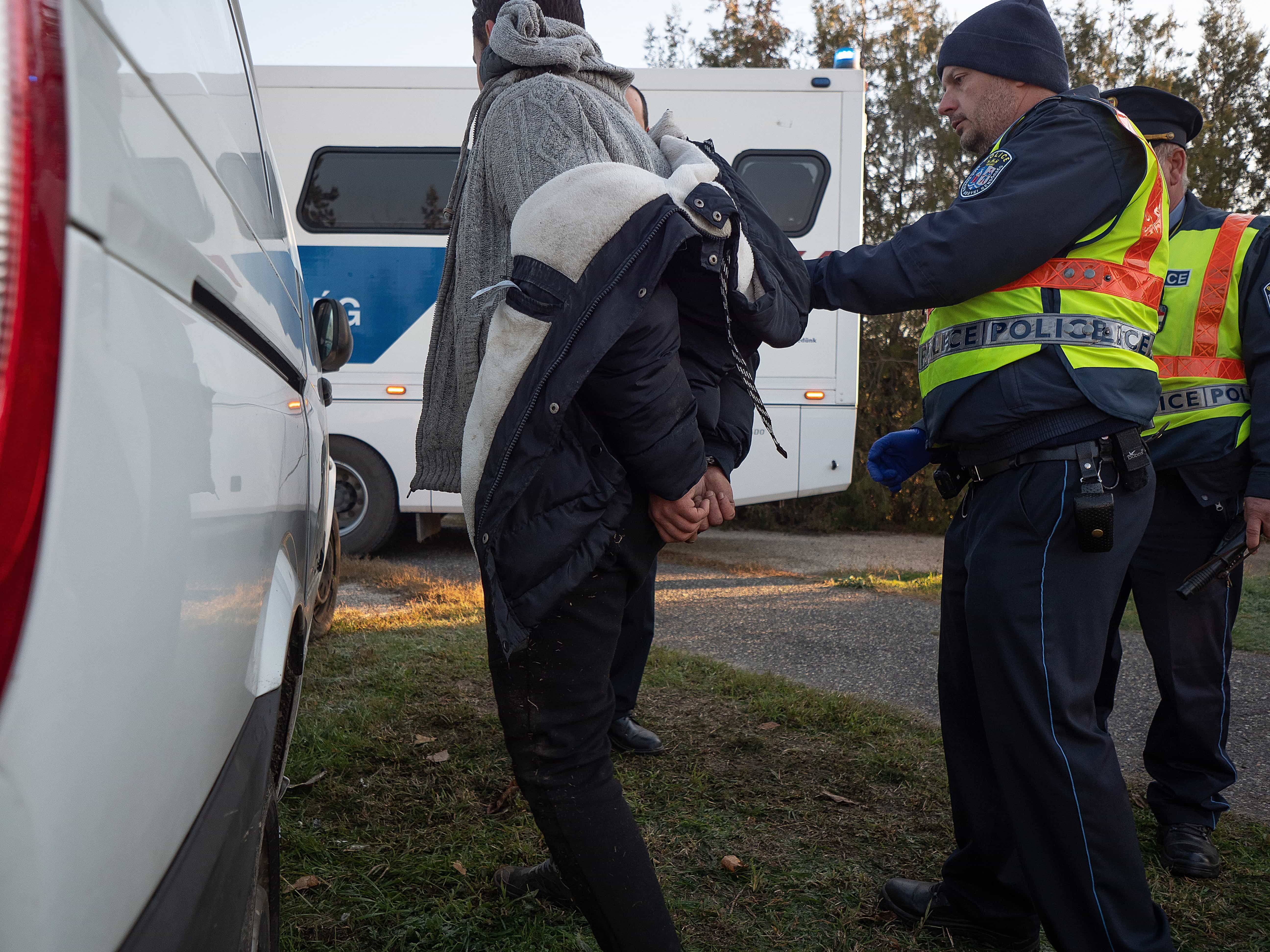 Police fight an uneven battle against smugglers, who are increasing in number/ Picture: MTI/Donka Ferenc